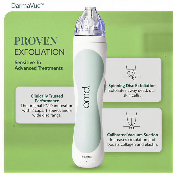 DarmaVue™ Portable Microderm Facial Exfoliator Kit