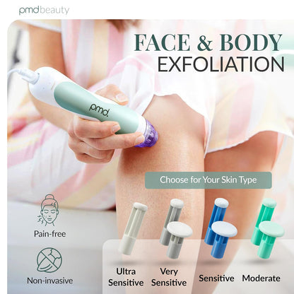 DarmaVue™ Portable Microderm Facial Exfoliator Kit