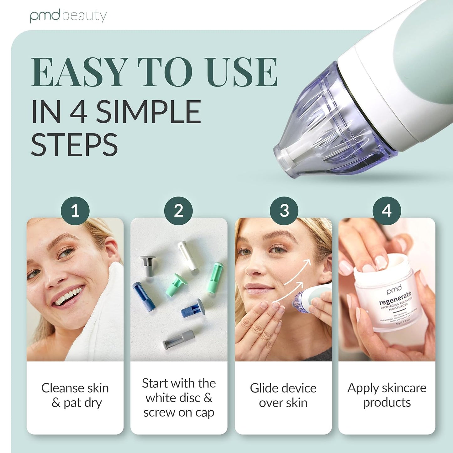 DarmaVue™ Portable Microderm Facial Exfoliator Kit